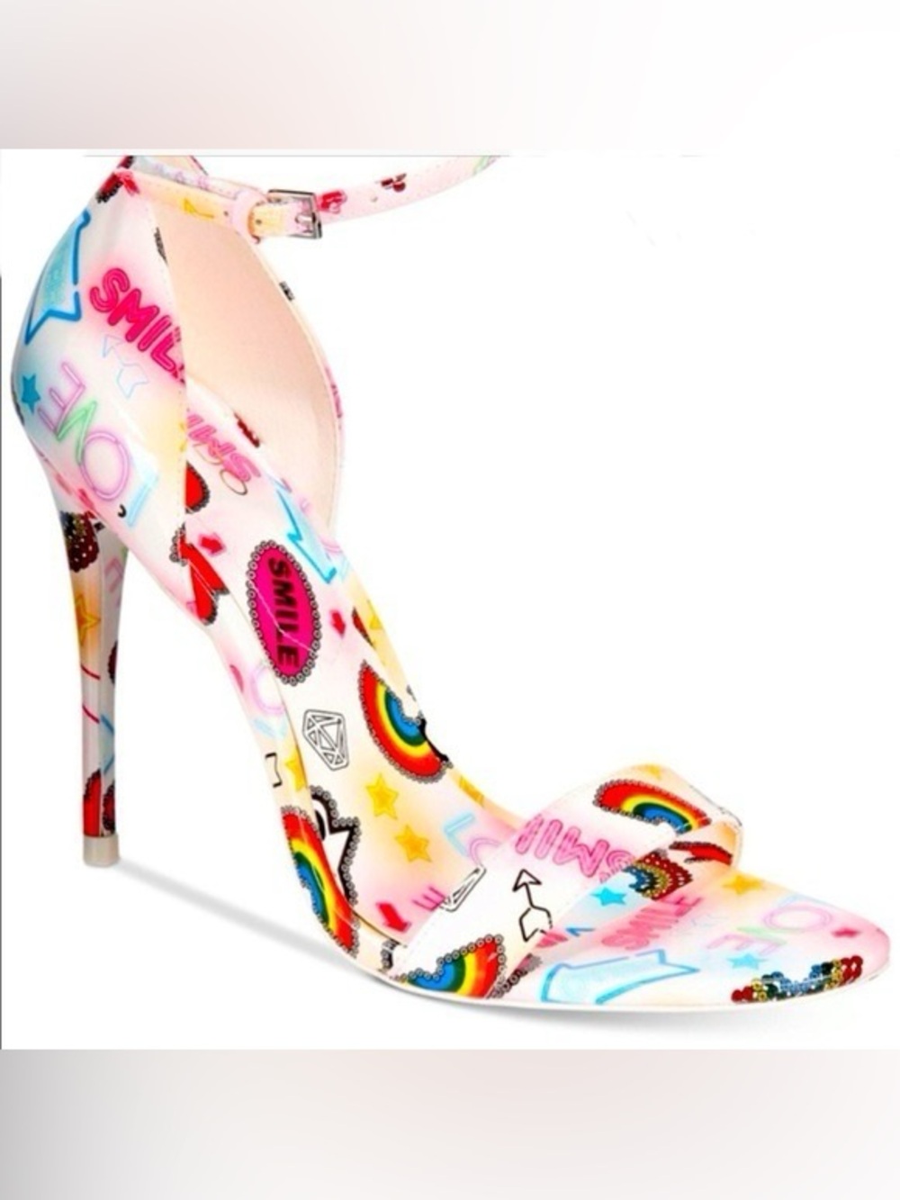 Aldo graphic print stiletto heels